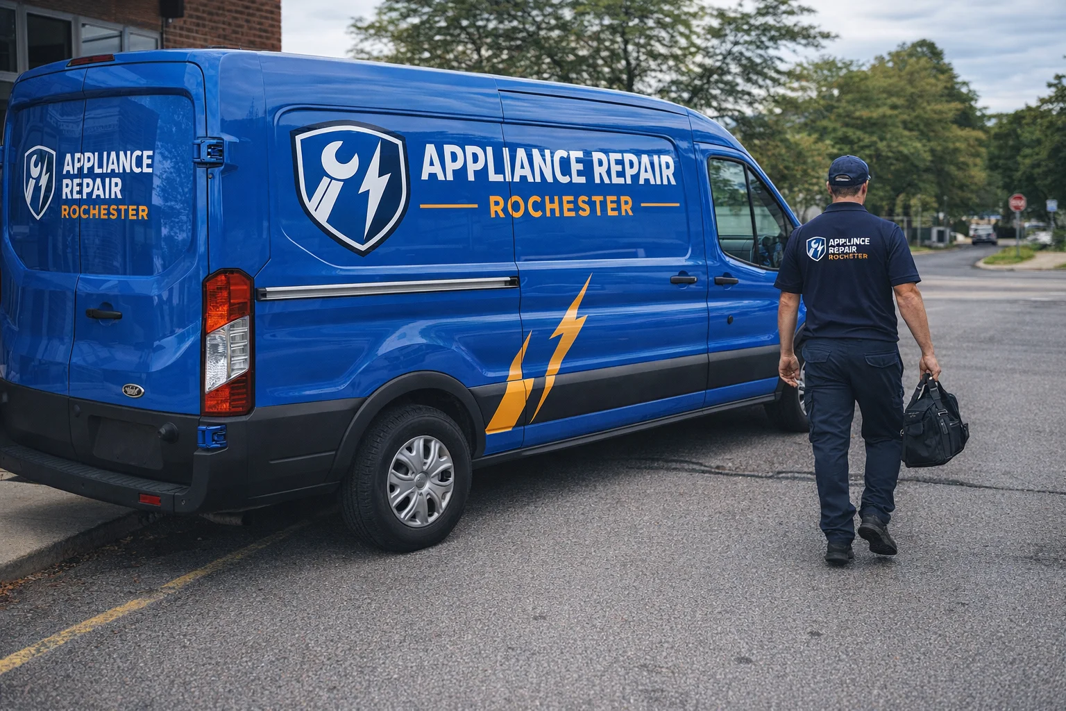 Appliance Repair Rochester - Branded Van 2